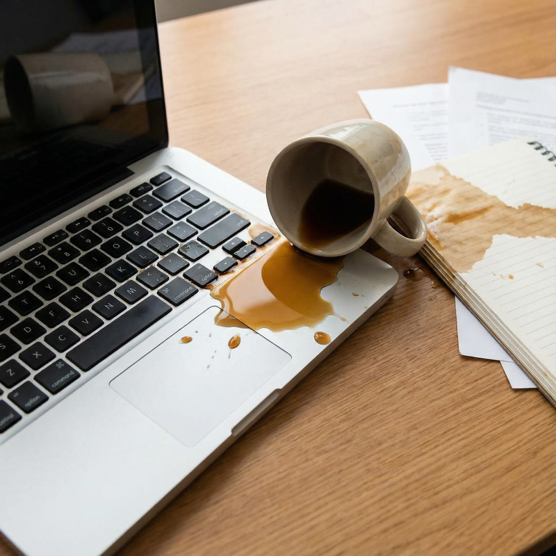 Laptop Spill: Quick Coffee Cleanup Tips