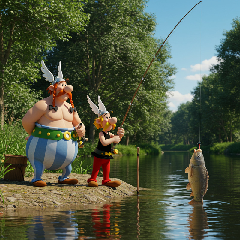 Asterix and Obelix: Carp Fishing Adventures Asterix and Obelix: Carp Fishing Adventures