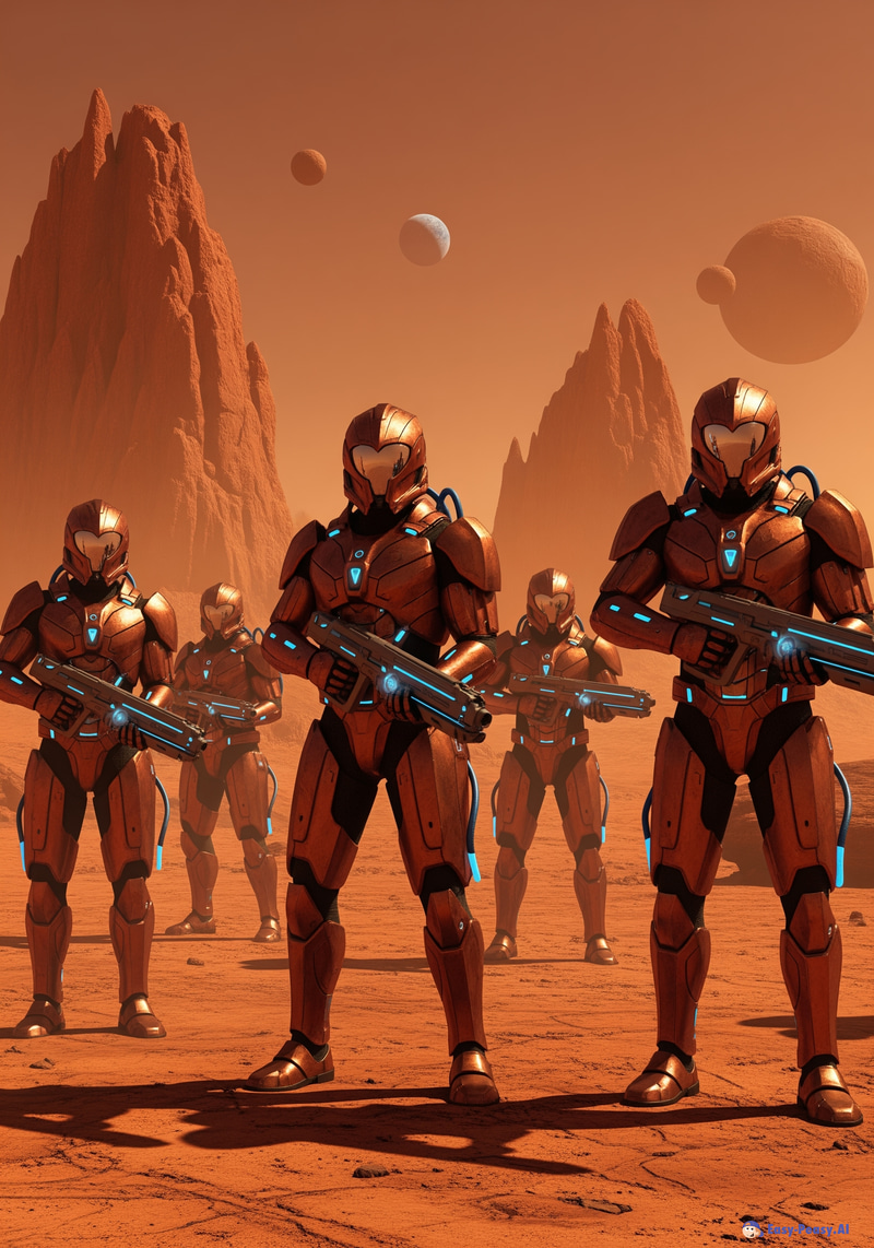 Marcian Warriors: The Legends Unveiled