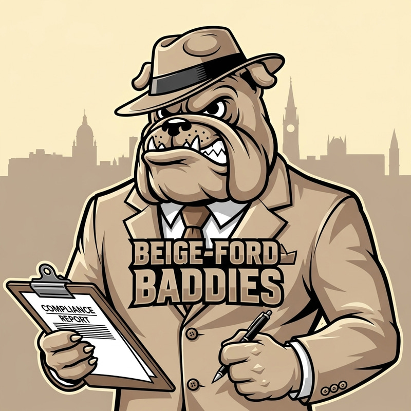 Beige-Ford Baddies Team Mascot Beige-Ford Baddies Team Mascot