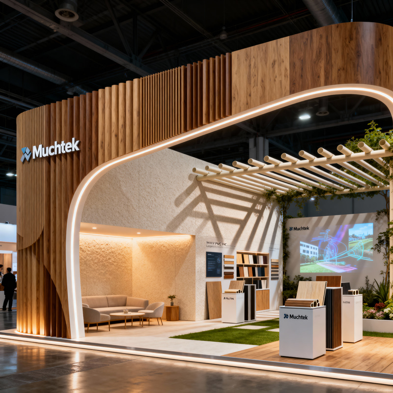 Innovative Exhibition Stand Design for Muchtek Innovative Exhibition Stand Design for Muchtek