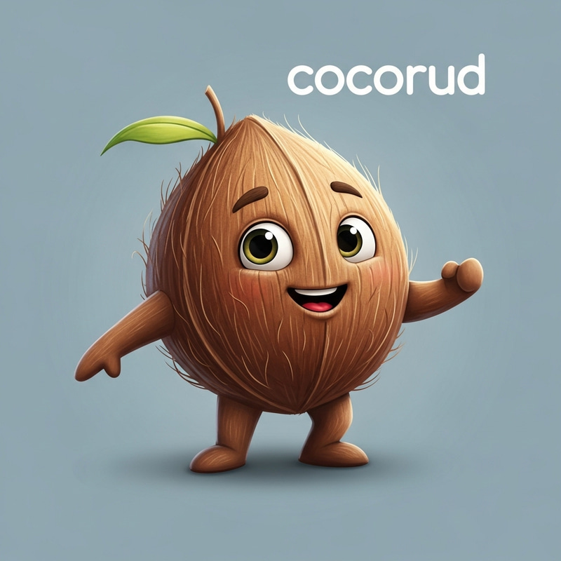 Create Your Company Mascot: Animated Coconut Create Your Company Mascot: Animated Coconut