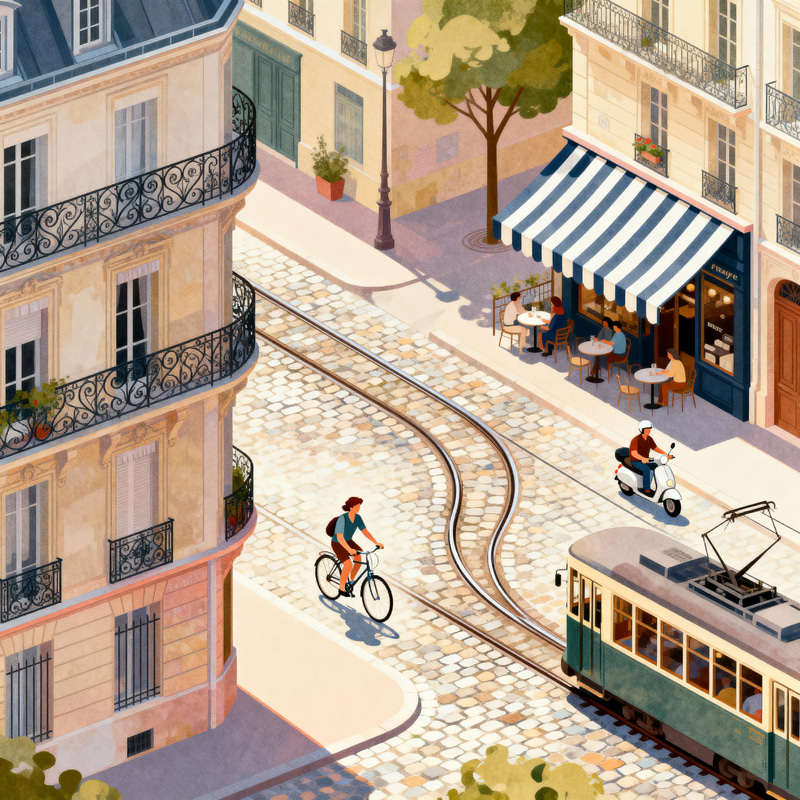 Explore a Vibrant Isometric French City Explore a Vibrant Isometric French City