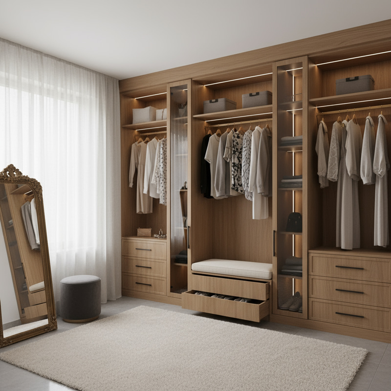 Stylish Dressing Room Design Ideas