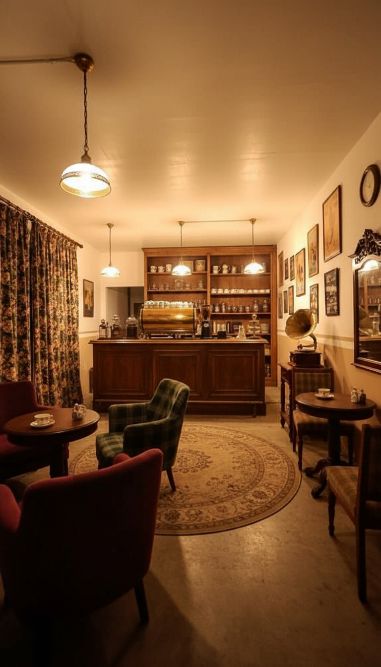 Vintage Coffee Shop Interior Photography Vintage Coffee Shop Interior Photography