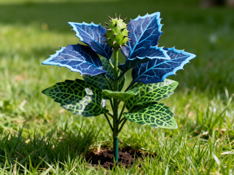 Stunning 30cm Plant with Dark Blue Petals Stunning 30cm Plant with Dark Blue Petals