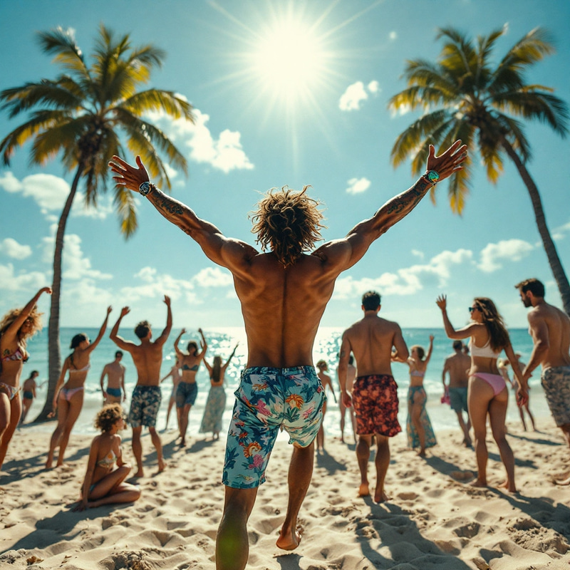 Happy Weekend: Sun, Beach & Dancing Vibes Happy Weekend: Sun, Beach & Dancing Vibes