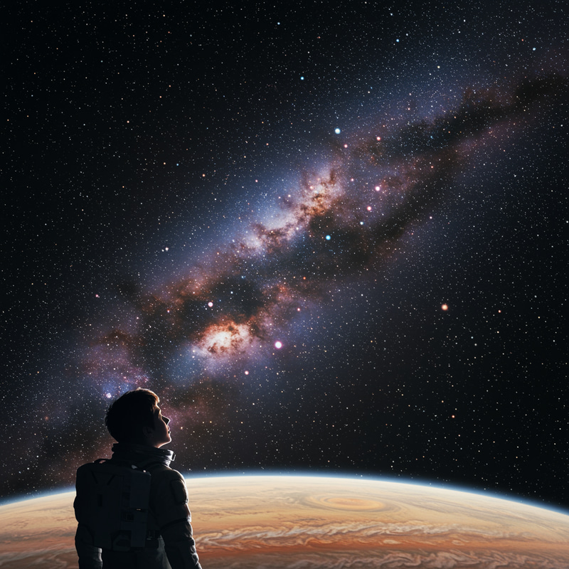 Stargazing on Jupiter: A Cosmic Adventure Stargazing on Jupiter: A Cosmic Adventure