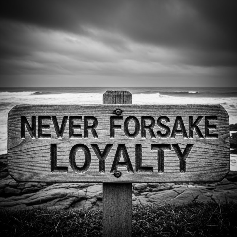 Never Forsake Loyalty - Stay True