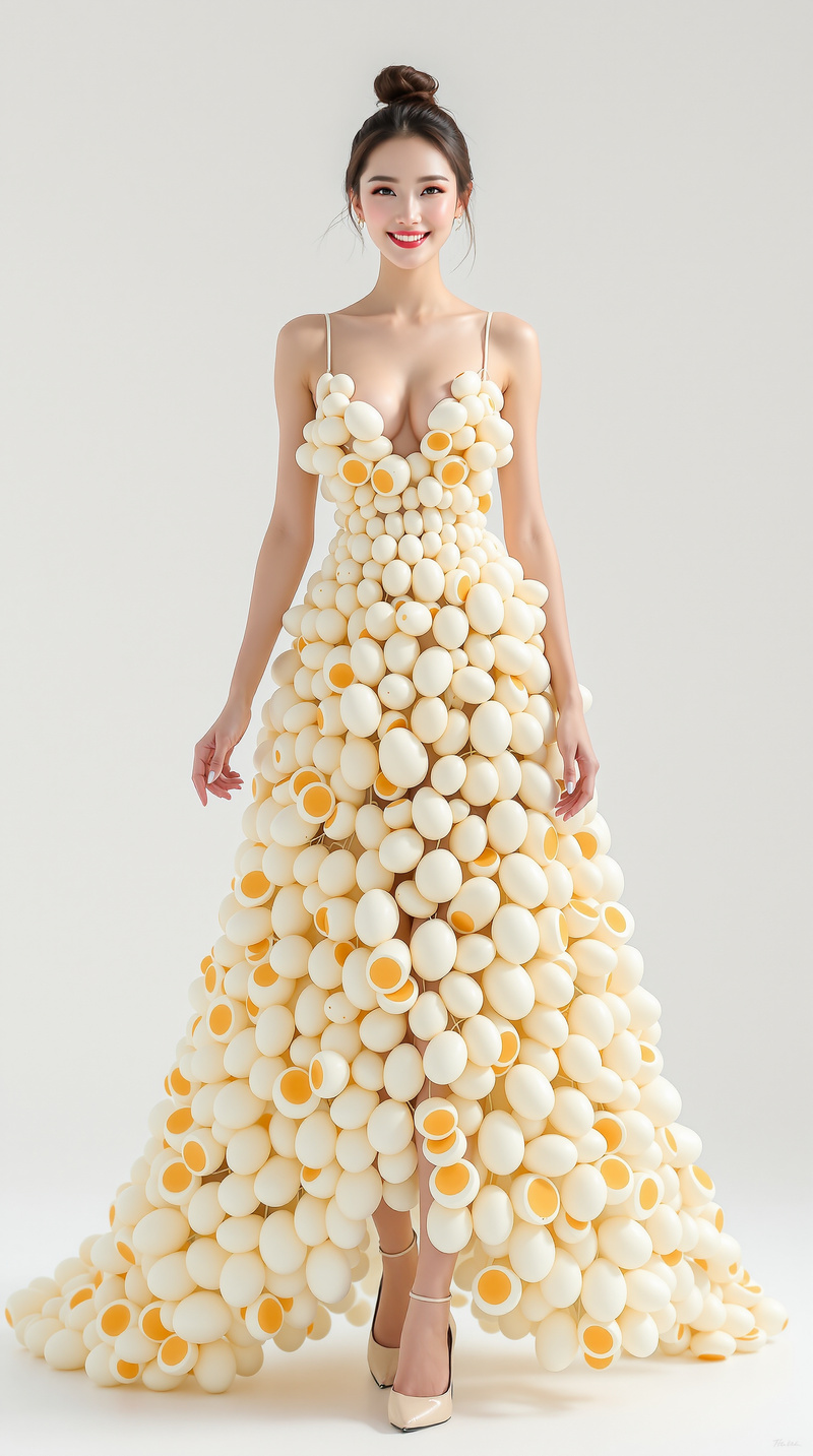 Extravagant Egg Dress | Couture Fashion Inspiration Extravagant Egg Dress | Couture Fashion Inspiration