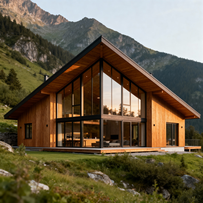 Modern Mountain Home Design in North Carolina Modern Mountain Home Design in North Carolina