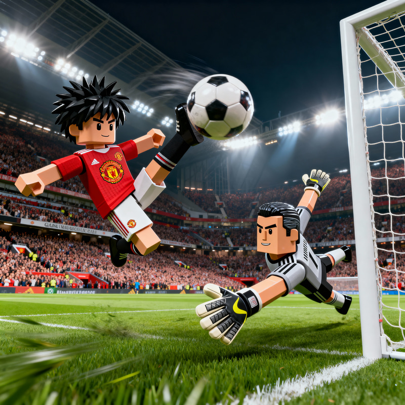 Epic Roblox Soccer Showdown: Bicycle Kick vs. Buffon