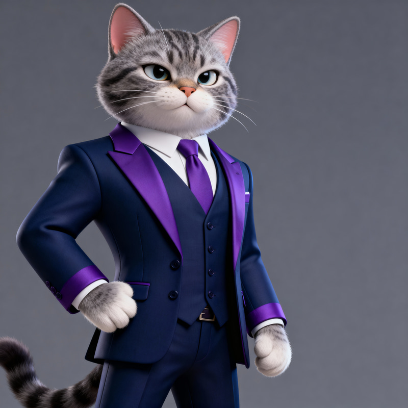 Professional Cat Mascot Design for Your Brand Professional Cat Mascot Design for Your Brand