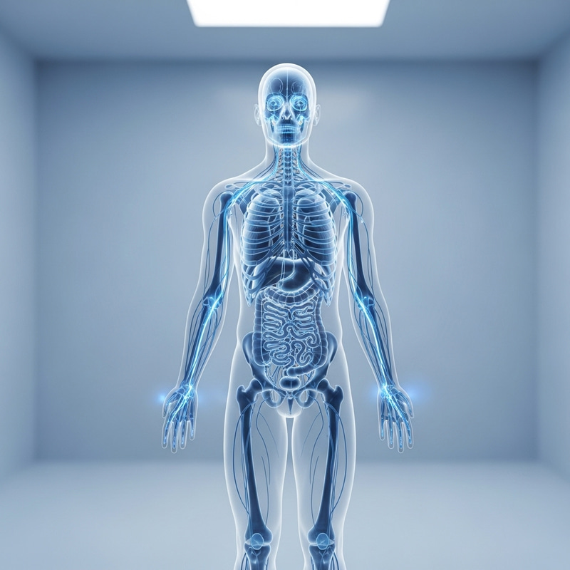 Visualizing Nerve Connections in a Transparent Human Body Visualizing Nerve Connections in a Transparent Human Body