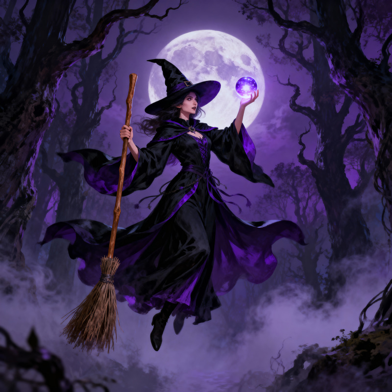 Enchanting Witch Character Designs