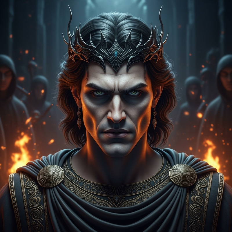 Custom Hades Portrait with Your Face