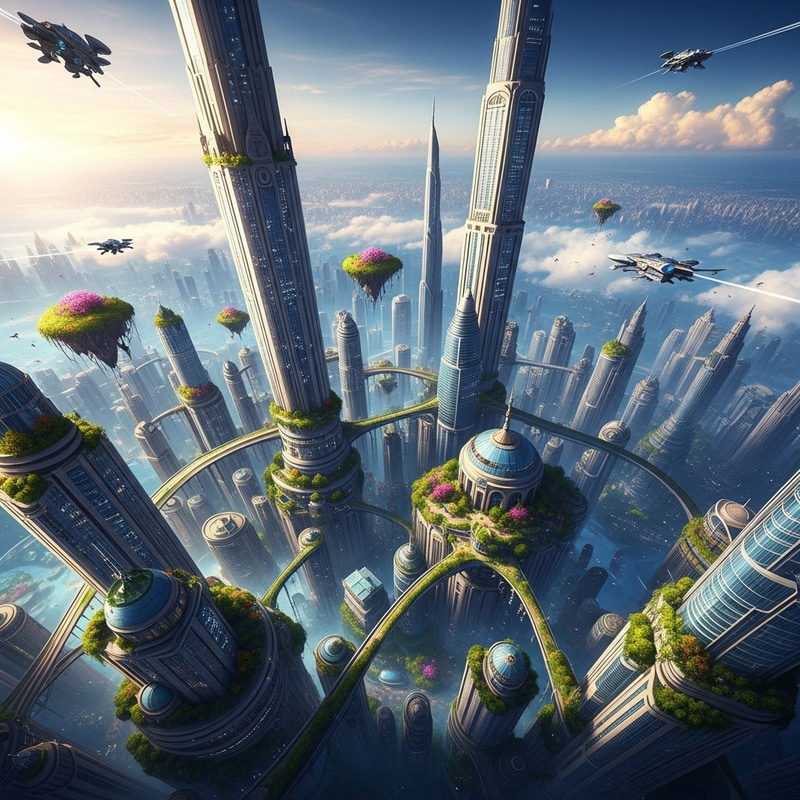 Fantasy City: A Journey into Imagination