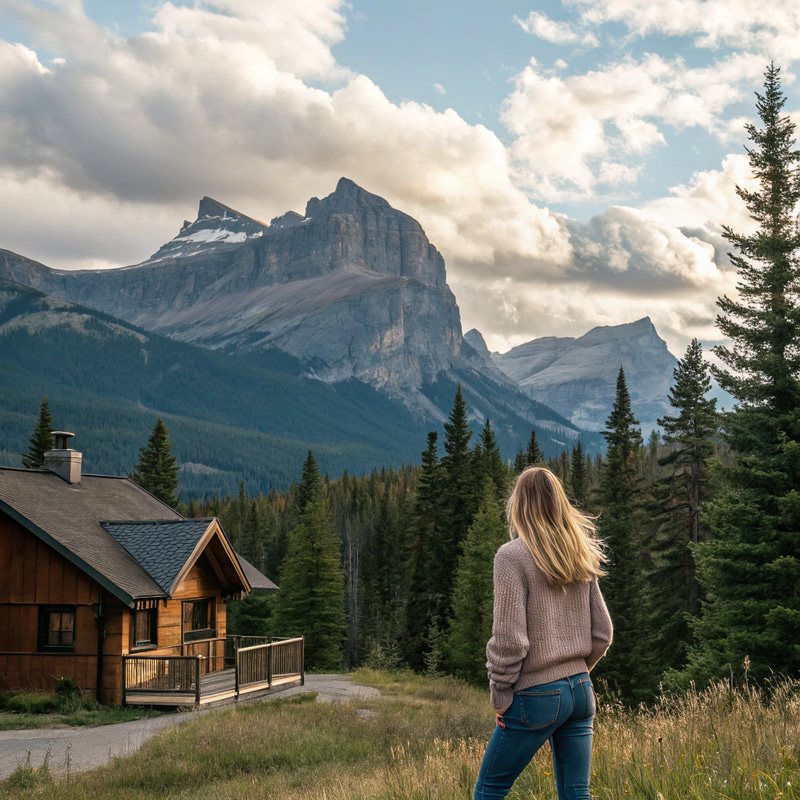 Serene Two-Bedroom Cabin in Tall Mountains Serene Two-Bedroom Cabin in Tall Mountains