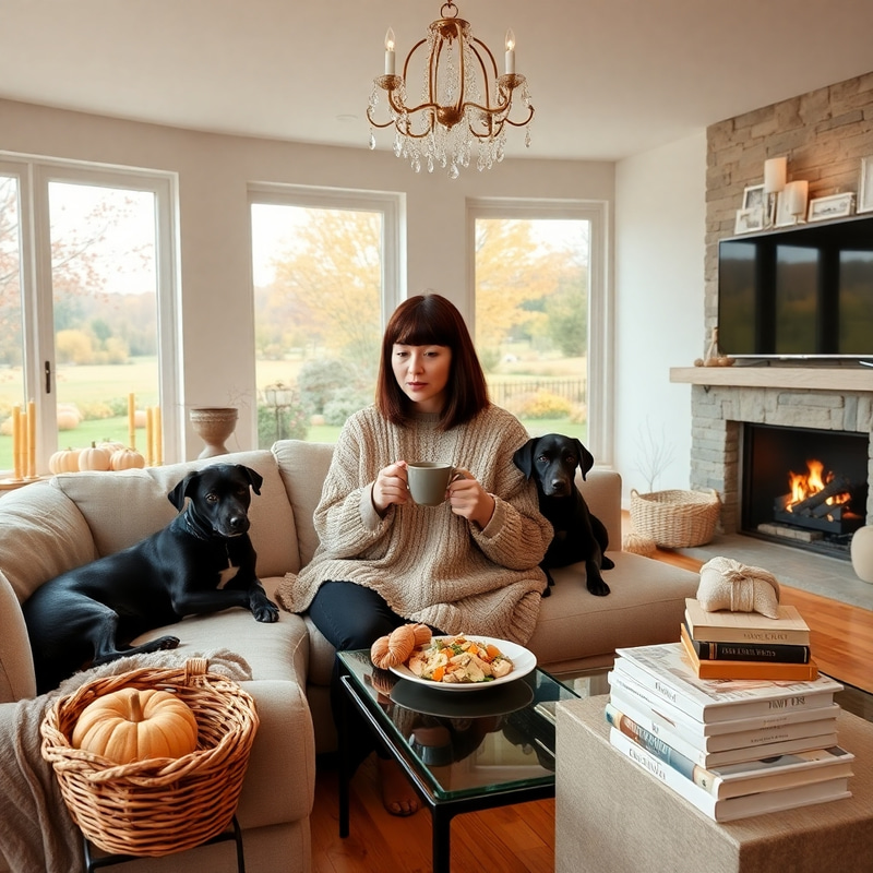 Cozy Living Room Knitting Ideas for Fall Cozy Living Room Knitting Ideas for Fall
