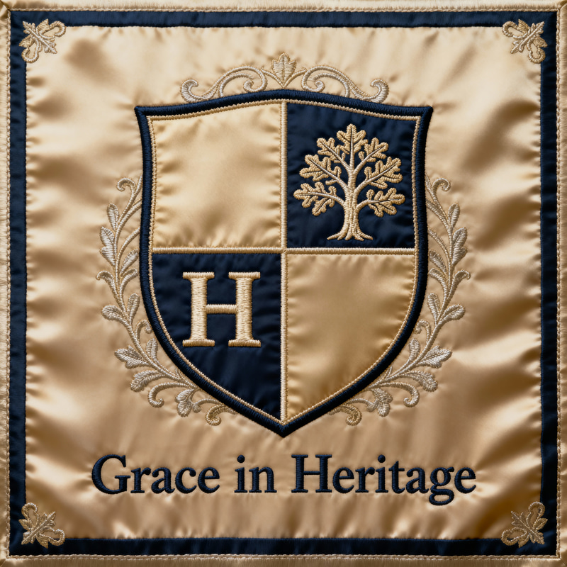 Elegant Family Crest with Historic Charm