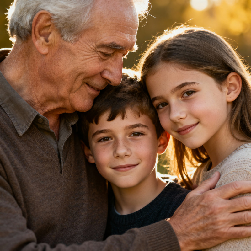 Family Embrace Photo: Capturing Real Moments Family Embrace Photo: Capturing Real Moments