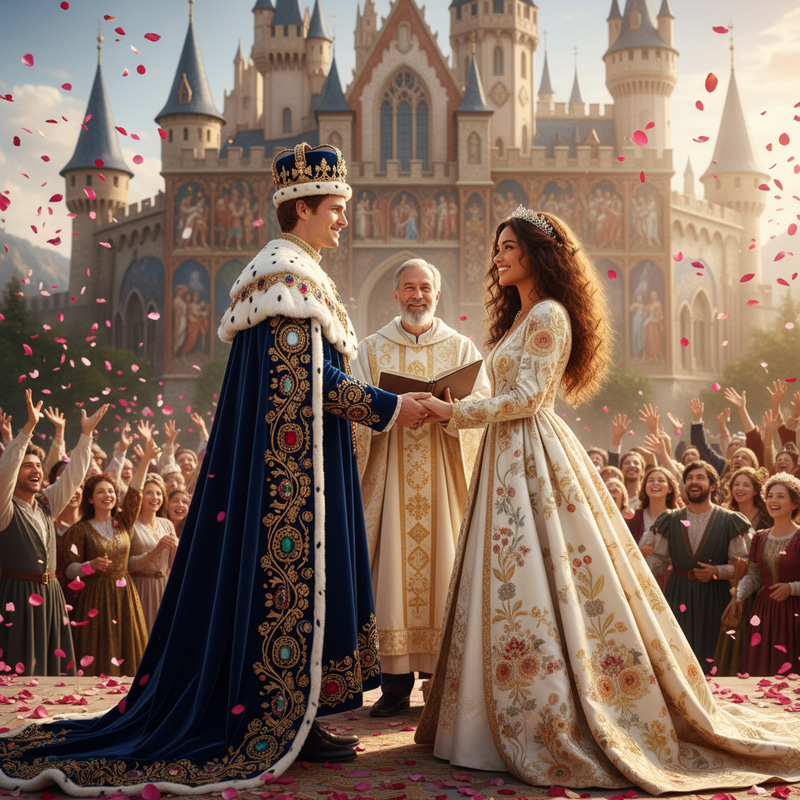 Royal Wedding of a Prince and Princess