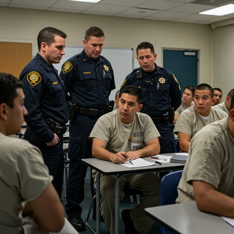 Inmate Education: Corrections Officers in Action Inmate Education: Corrections Officers in Action