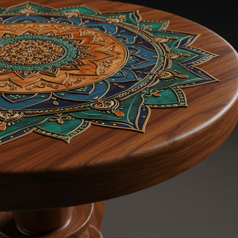 Mandaliof Table: Elegant Design for Your Space Mandaliof Table: Elegant Design for Your Space