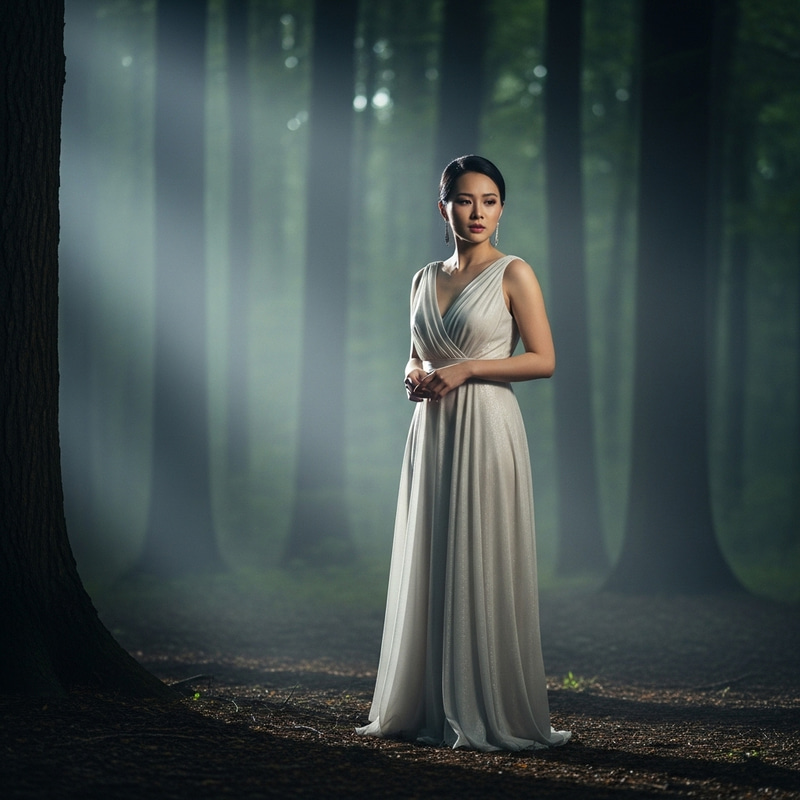 Cinematic Woodland Elegance: A Dreamlike Emotion Cinematic Woodland Elegance: A Dreamlike Emotion