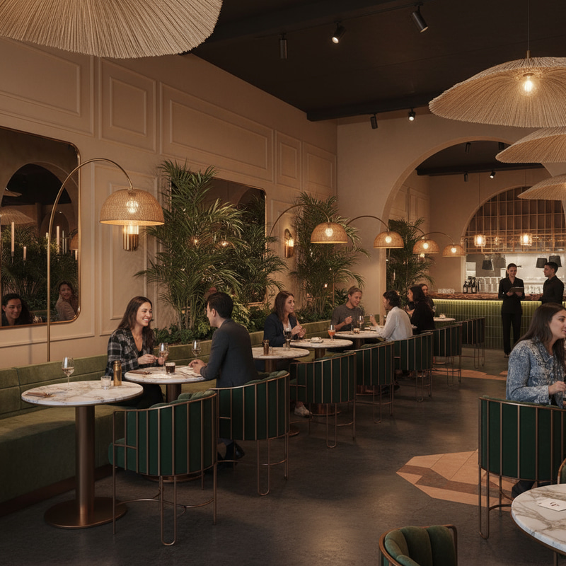 Speed Dating Vibes with Lush Greenery Speed Dating Vibes with Lush Greenery