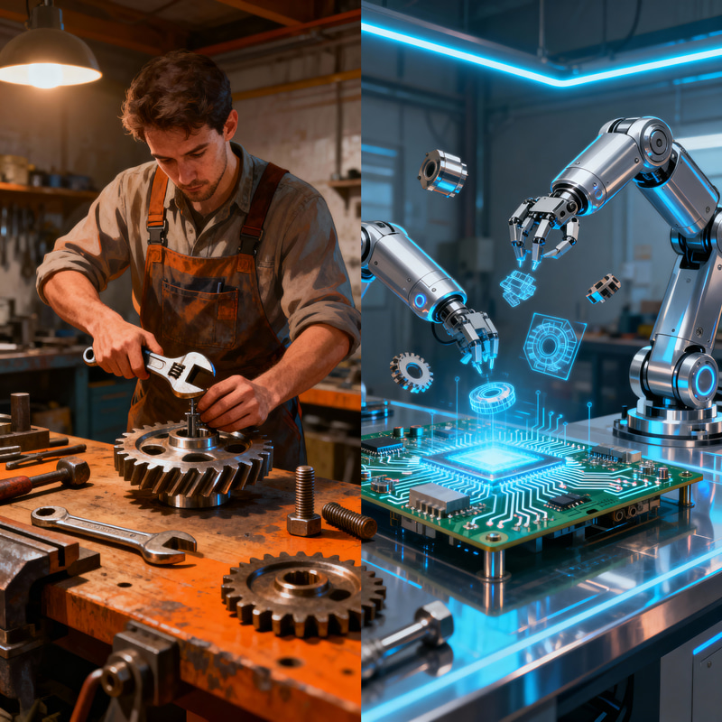 Human-made Machines vs AI Implemented Machines Human-made Machines vs AI Implemented Machines