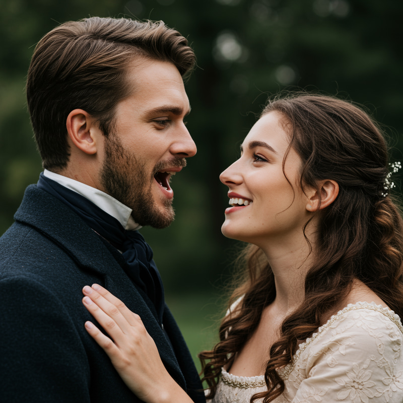 19th Century Love Declaration: A Timeless Romance 19th Century Love Declaration: A Timeless Romance