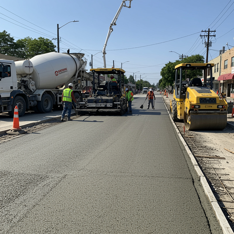 Concrete Pavement Construction Services