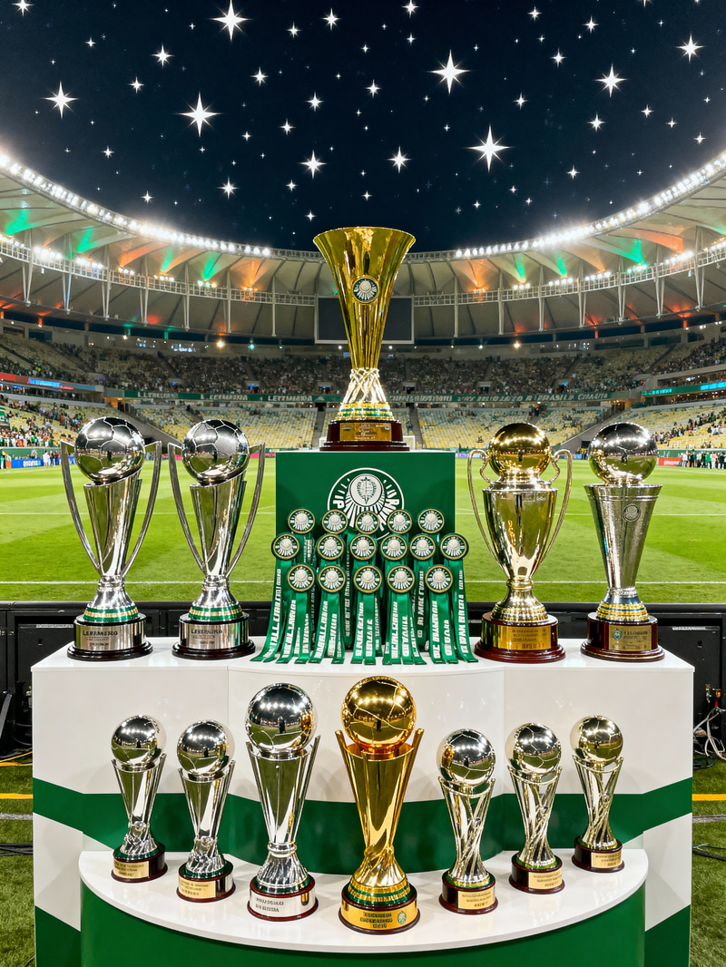 Palmeiras Stadium: 4 Libertadores & 15 Brasileirão Titles