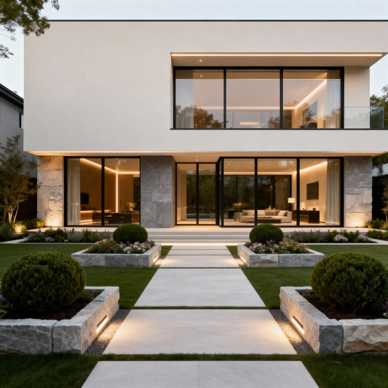 Modern Luxury Home Exterior Design