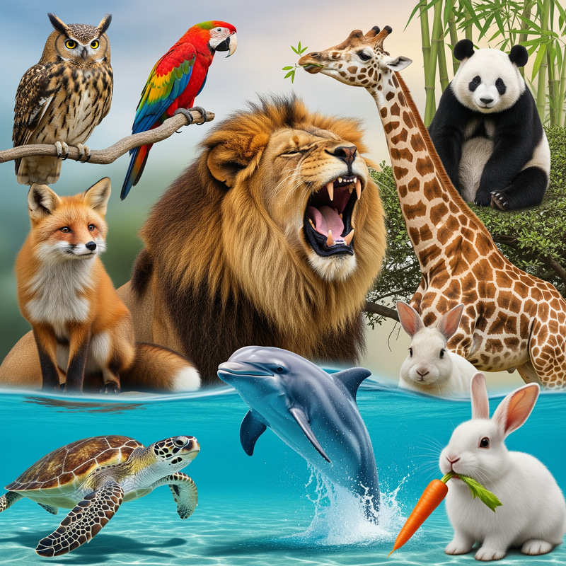 Diverse Animal Images Collection Diverse Animal Images Collection