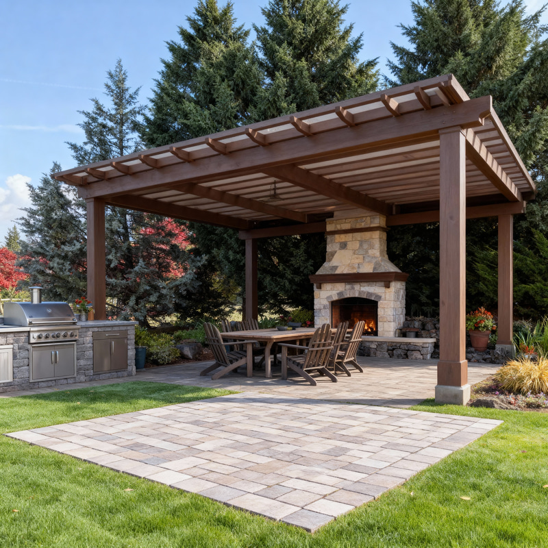 Stylish Outdoor Kitchen & Patio Ideas