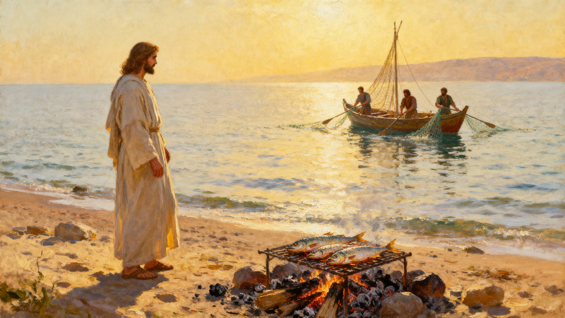 Fishing in Galilee: Jesus and His Disciples Fishing in Galilee: Jesus and His Disciples