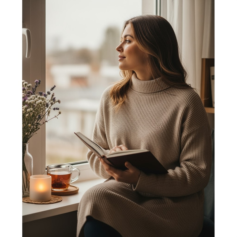 Serene Moments: Natural Light & Cozy Spaces Serene Moments: Natural Light & Cozy Spaces