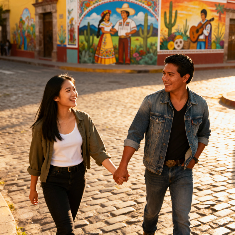 Holding Hands with a Mexican Friend