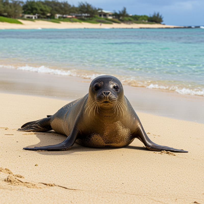 Hawaiian Monk Seal: Endangered Marine Mammal Hawaiian Monk Seal: Endangered Marine Mammal