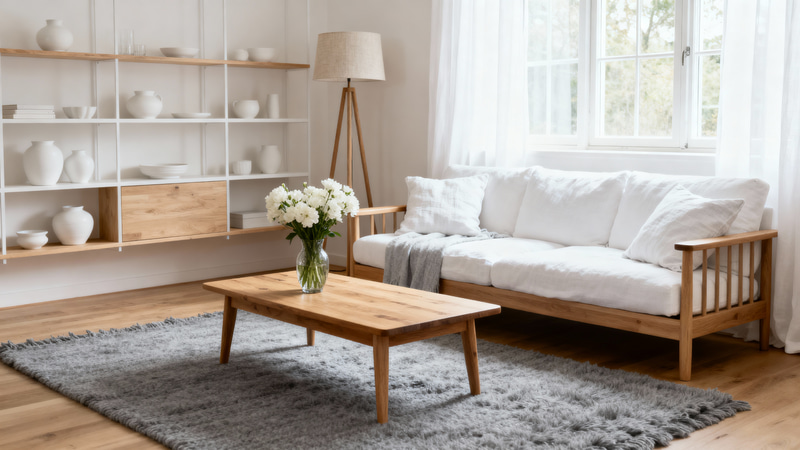 Cozy Scandinavian Living Room Design Ideas