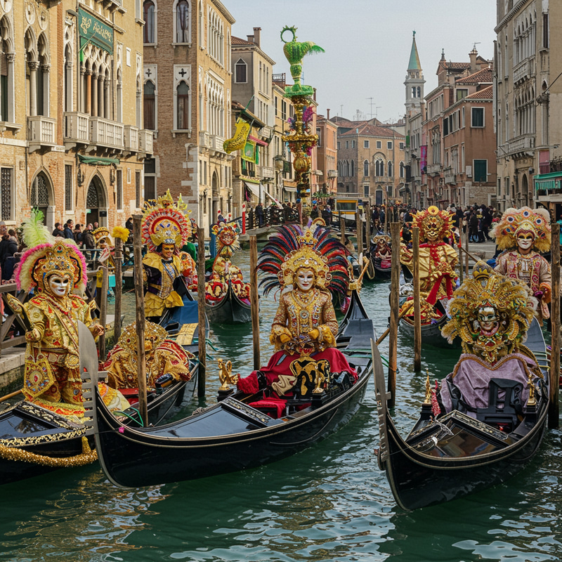 Vibrant Venice Carnival: A Festive Extravaganza Vibrant Venice Carnival: A Festive Extravaganza