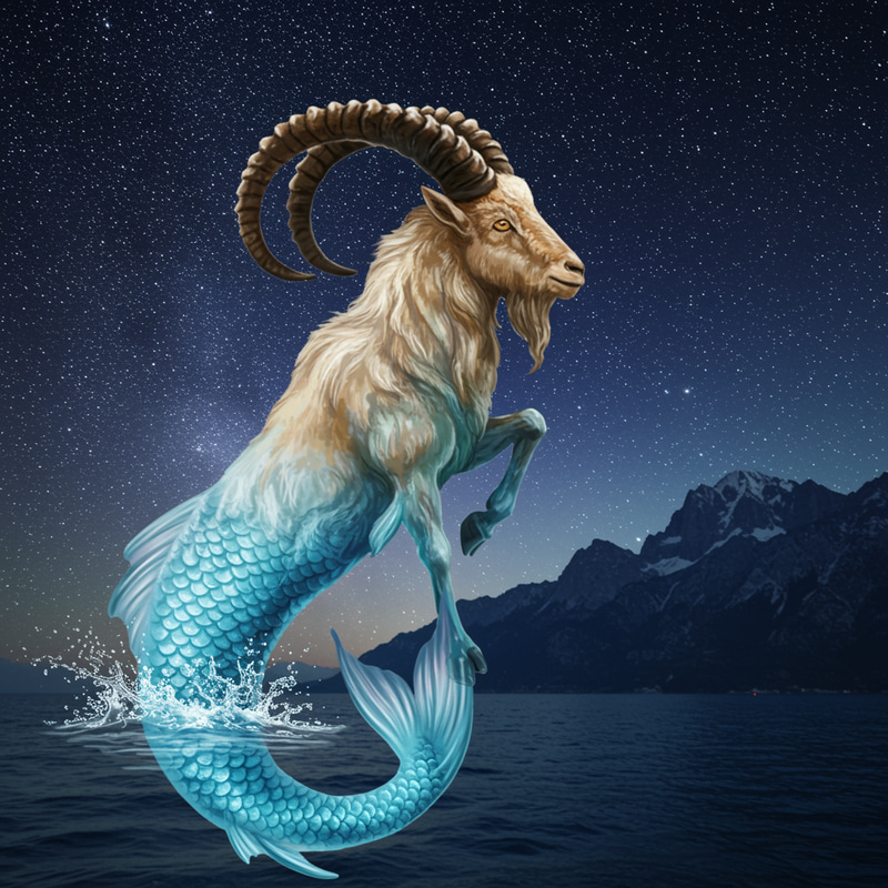 Capricorn Sea-Goat: A Celestial Journey Capricorn Sea-Goat: A Celestial Journey