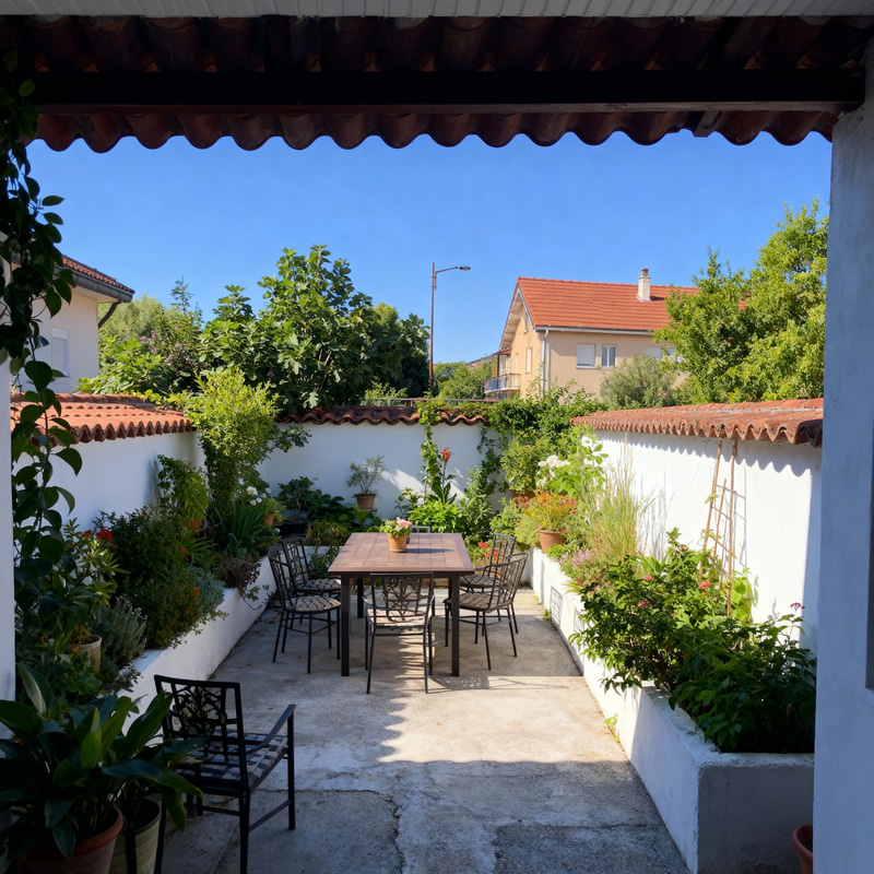 Transform Your Courtyard into a Lush Terrace Transform Your Courtyard into a Lush Terrace