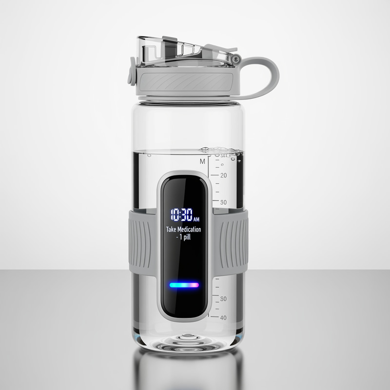 AI-Powered Medicine Alert Water Bottle AI-Powered Medicine Alert Water Bottle