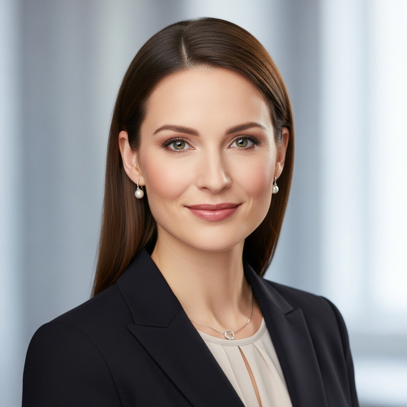 Professional Headshot of a Confident Woman