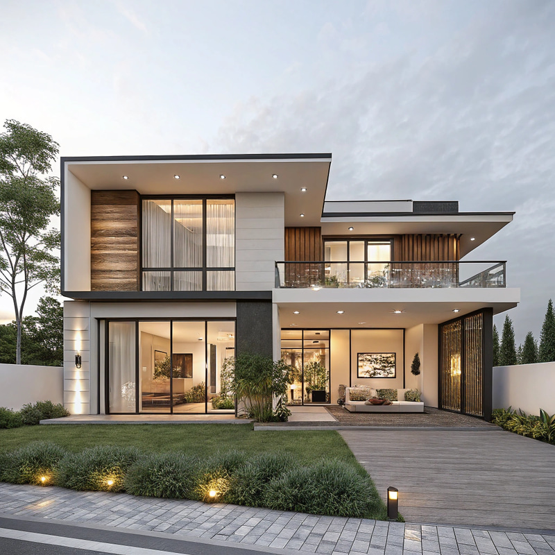 Modern 3 Bedroom 3D House Planning Ideas Modern 3 Bedroom 3D House Planning Ideas
