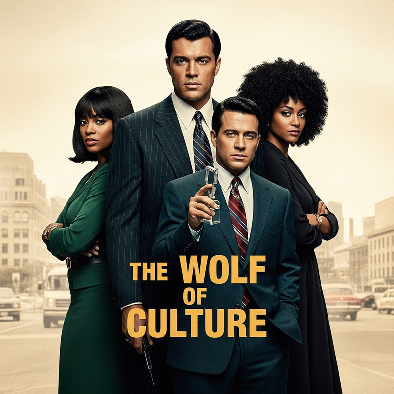 The Wolf of Culture - Creative Movie Cover The Wolf of Culture - Creative Movie Cover