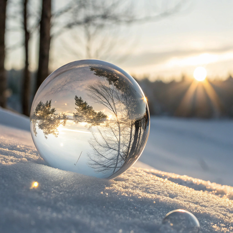 Elegant Sphere Glass Decor Elegant Sphere Glass Decor